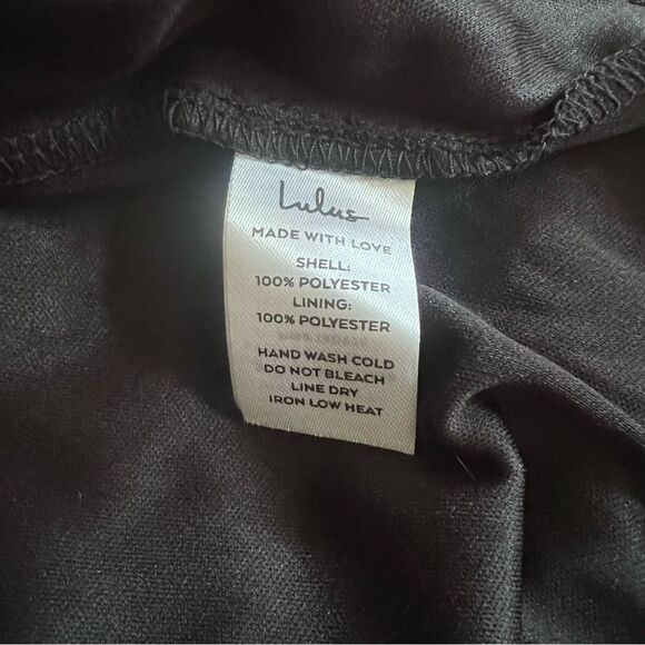 Lulus Favorite Moment Black & Gold Star Print Backless Skater Dress - Picture 16 of 16